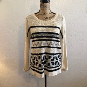 Alga pullover sweater, size small
